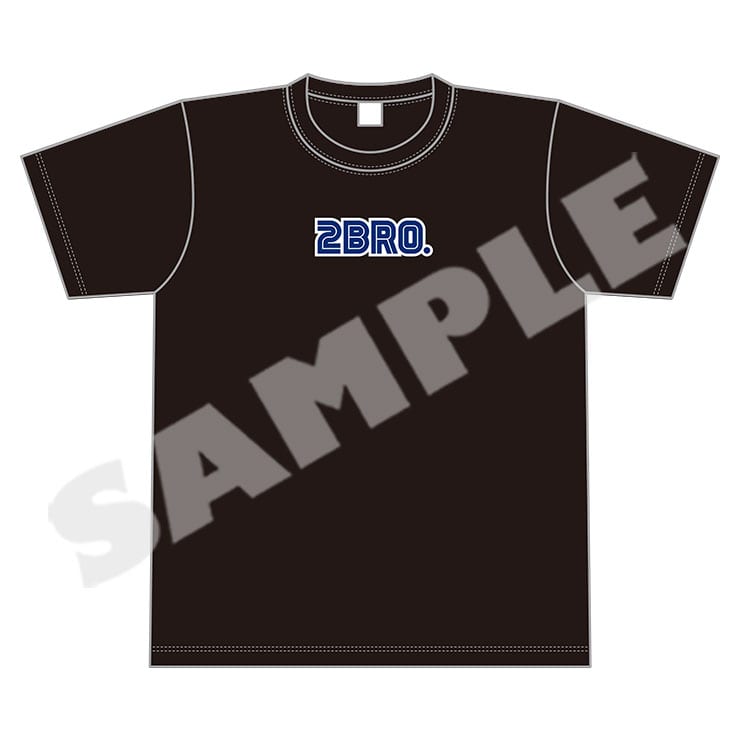 Sonic Racing CrossWorlds 2BRO x Sonic Sega font T-shirt front view