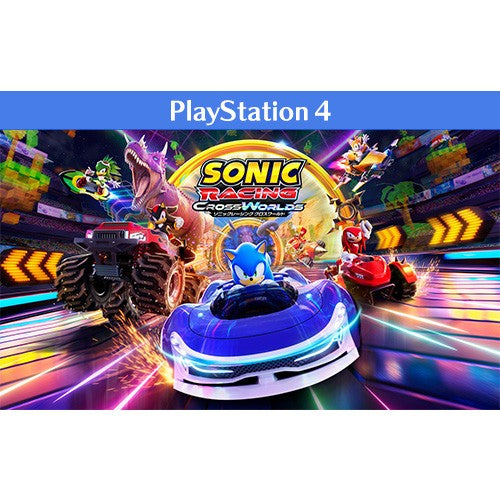 Sonic Racing: CrossWorlds - PS4 (Japanese Physical Edition) — official product artwork