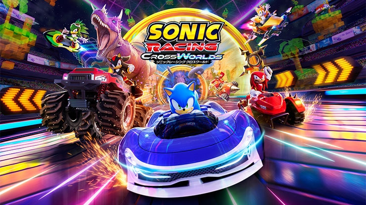 Sonic Racing: CrossWorlds - PS4 (Japanese Physical Edition) — official product artwork