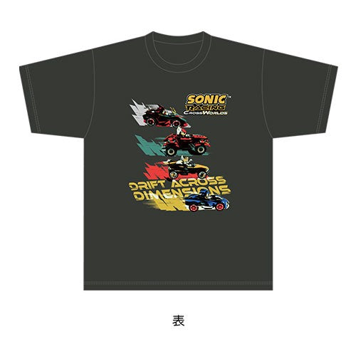 Sonic Racing CrossWorlds Race Design T-shirt front view
