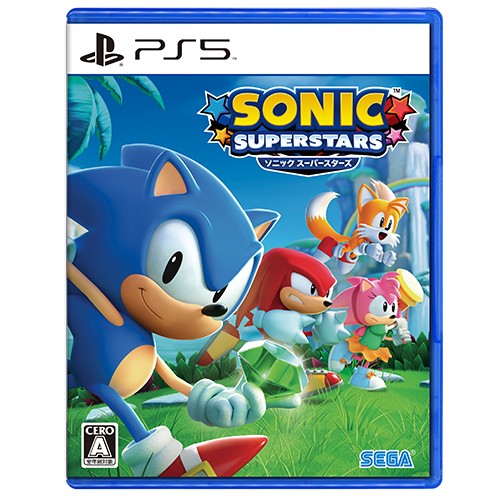 Sonic Superstars - PS5 / PS4 (Japanese Physical Edition) — official product artwork