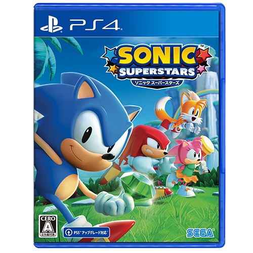 Sonic Superstars - PS5 / PS4 (Japanese Physical Edition) — official product artwork