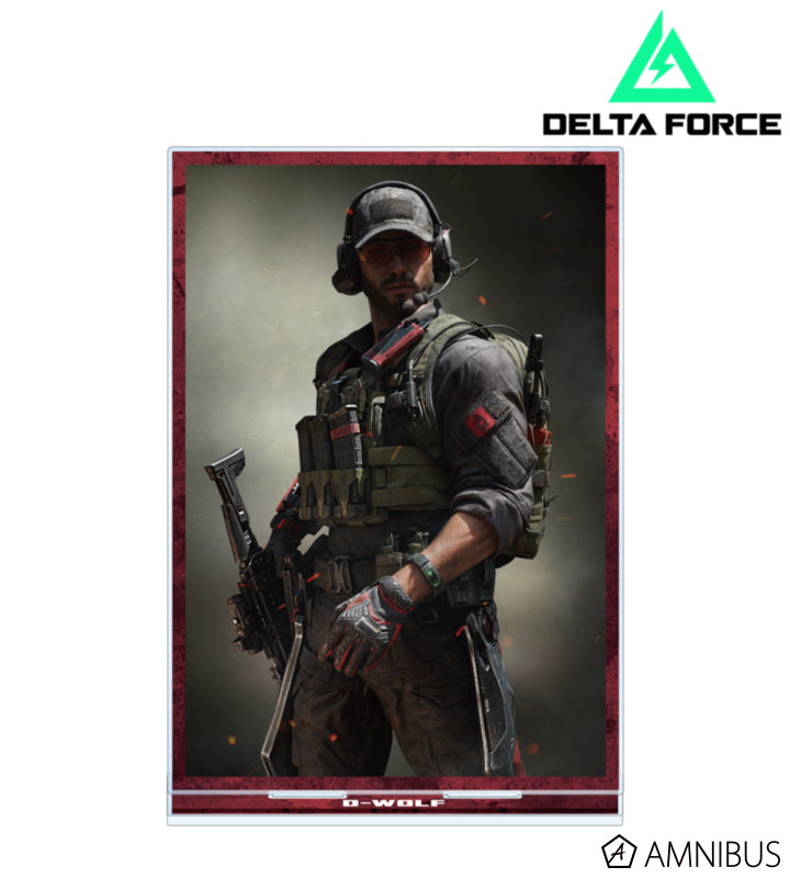 Delta Force D-Wolf BIG Acrylic Stands (14 Types) official view 1