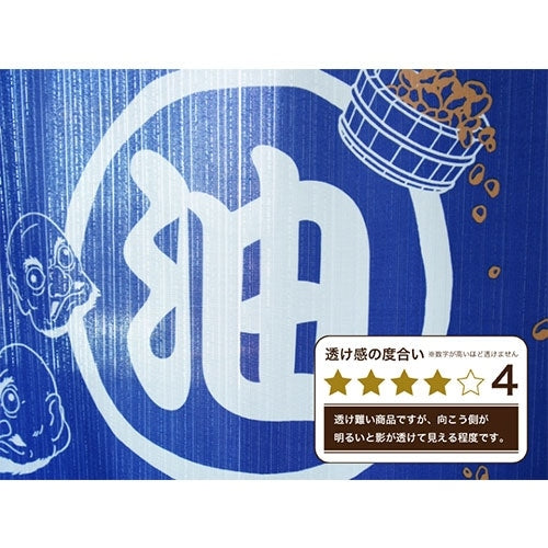 Spirited Away Bathhouse Noren Curtains (3 Types) - Blue - Bathhouse - official view 9