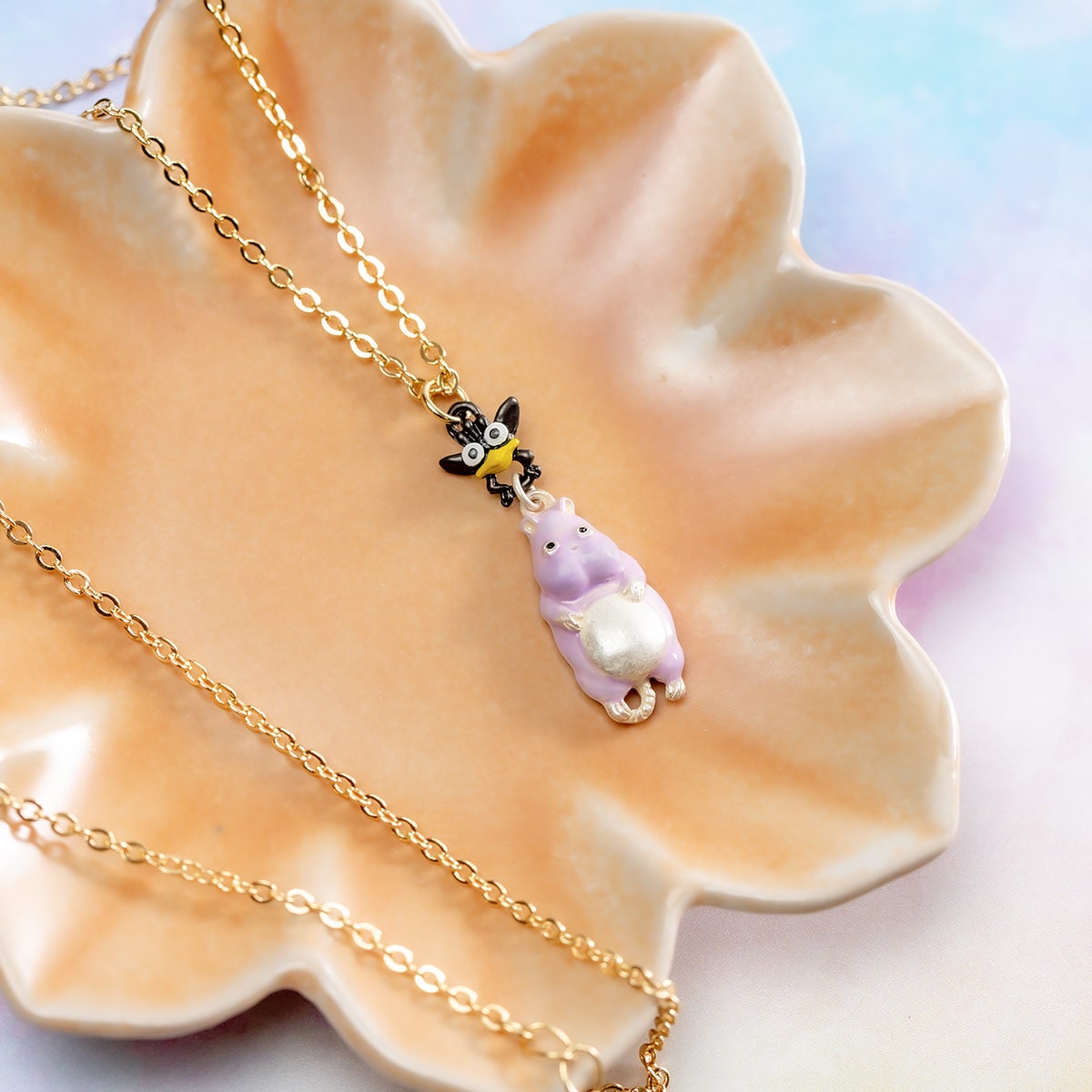 Spirited Away Boh Mouse and Fly-Bird Necklace - official view 2