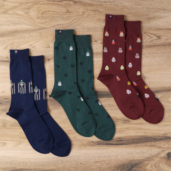 Spirited Away Fukuske 140th Anniversary All-Over Socks 25-27 cm - official view 4