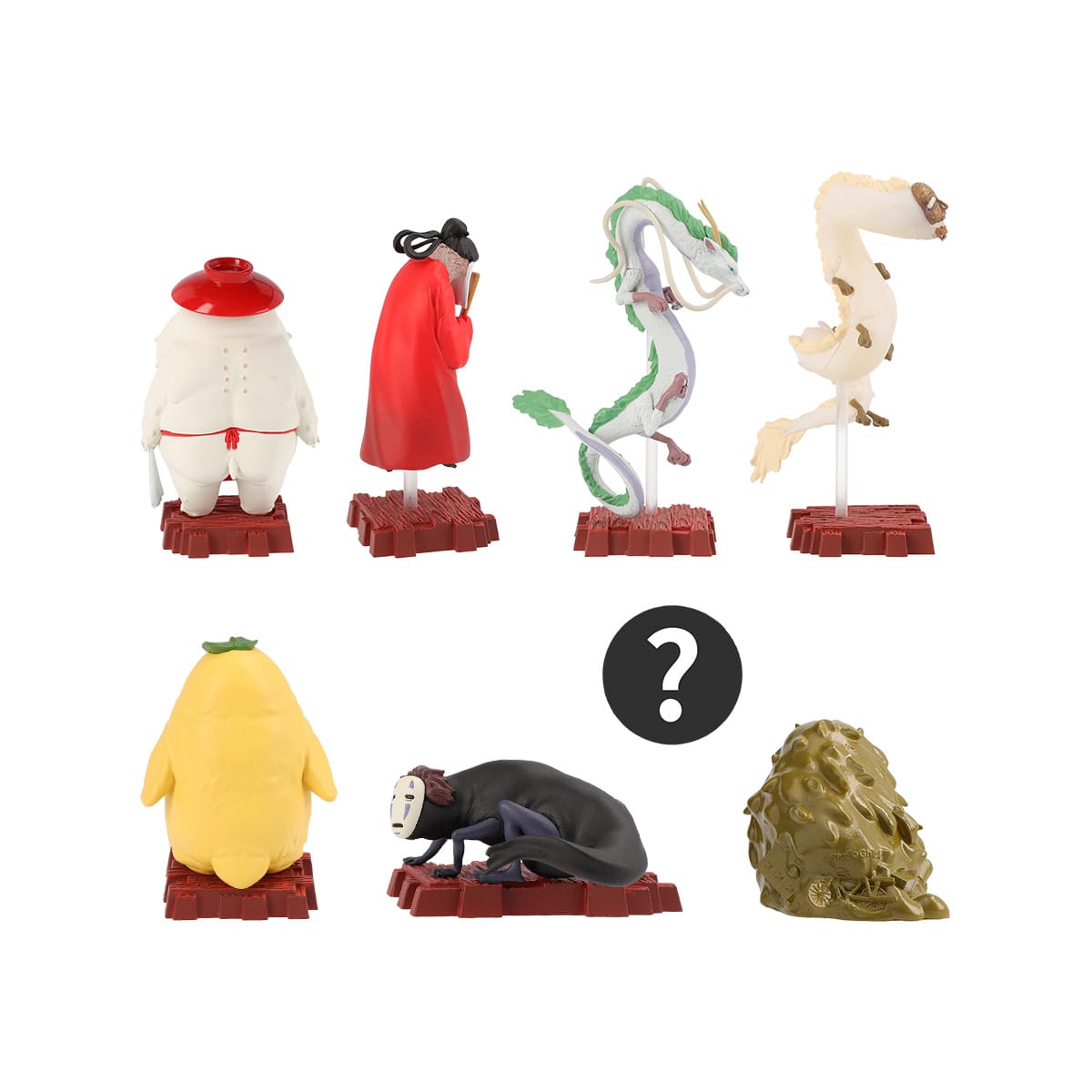 Spirited Away - Gods Pose Collection DX, Sealed Box of 8 - RANDOM - official view 4