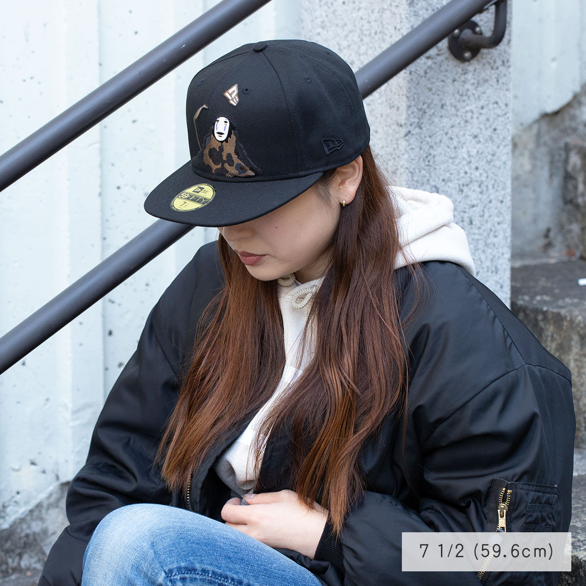 Spirited Away NEW ERA 59FIFTY Collaboration Cap - No-Face - official view 5