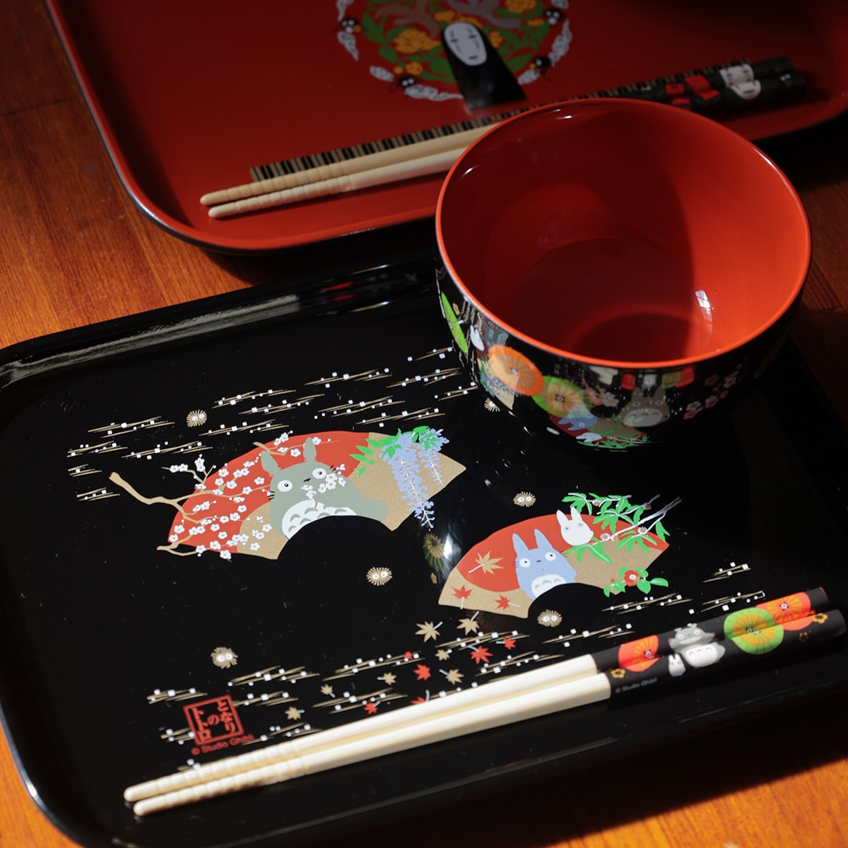 Spirited Away No-Face Lacquer-Style Soup Bowl N2 - official view 14
