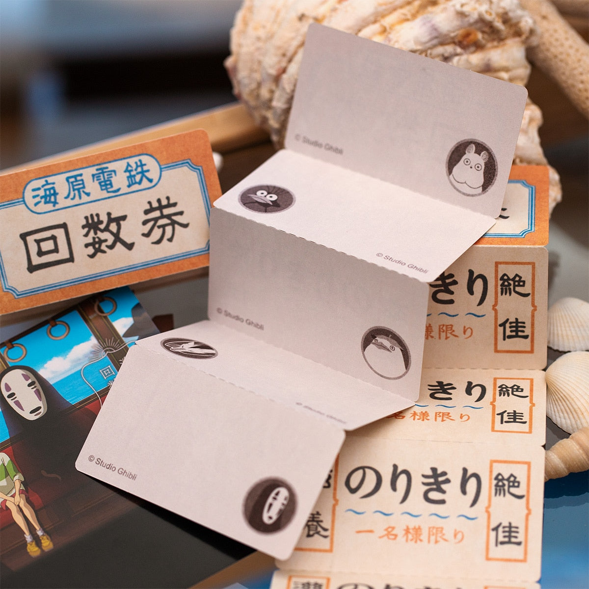 Spirited Away Sea Railway Ticket Memo Notes - official view 4