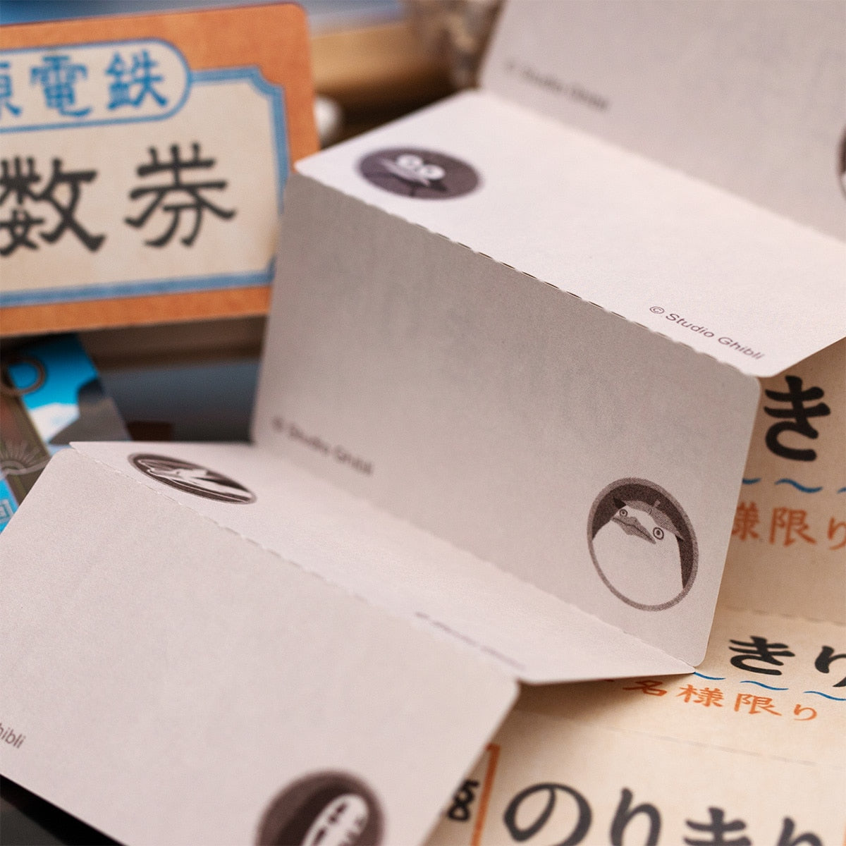 Spirited Away Sea Railway Ticket Memo Notes - official view 5