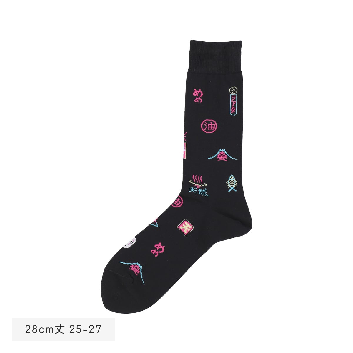 Spirited Away Socks - Neon All-Over Pattern - official product view 5