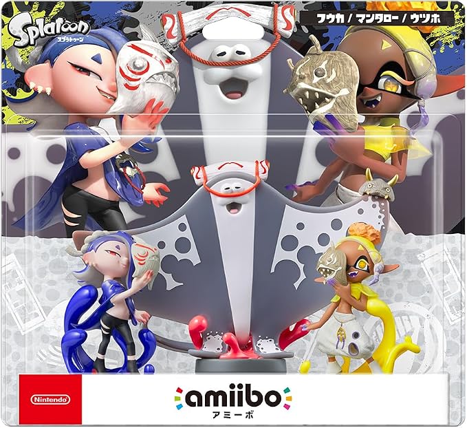 Splatoon 3 Amiibo - Deep Cut Triple Set – JumpIchiban
