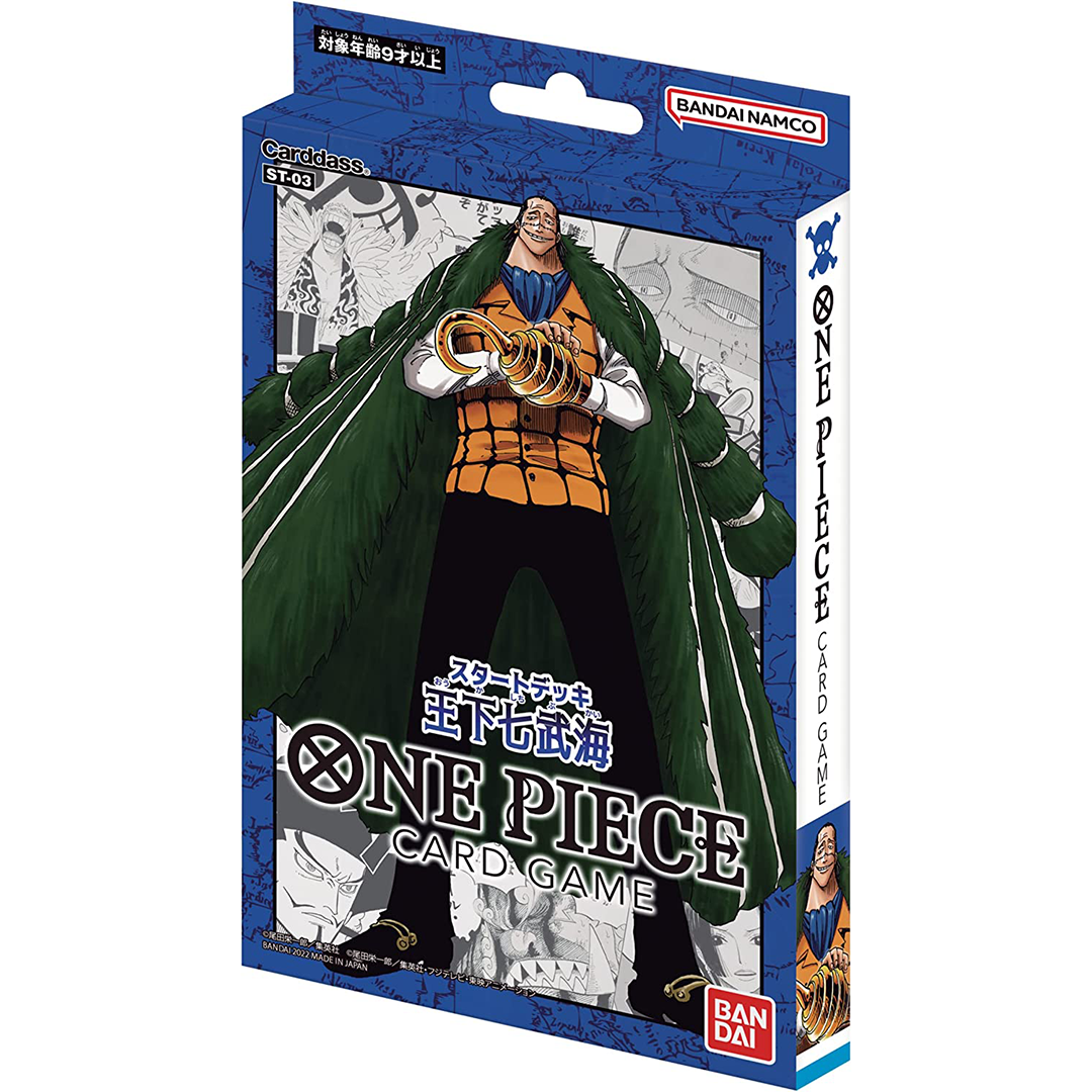one piece card game st03 One Piece TCG: the Seven Warlords of the Sea - Starter Deck