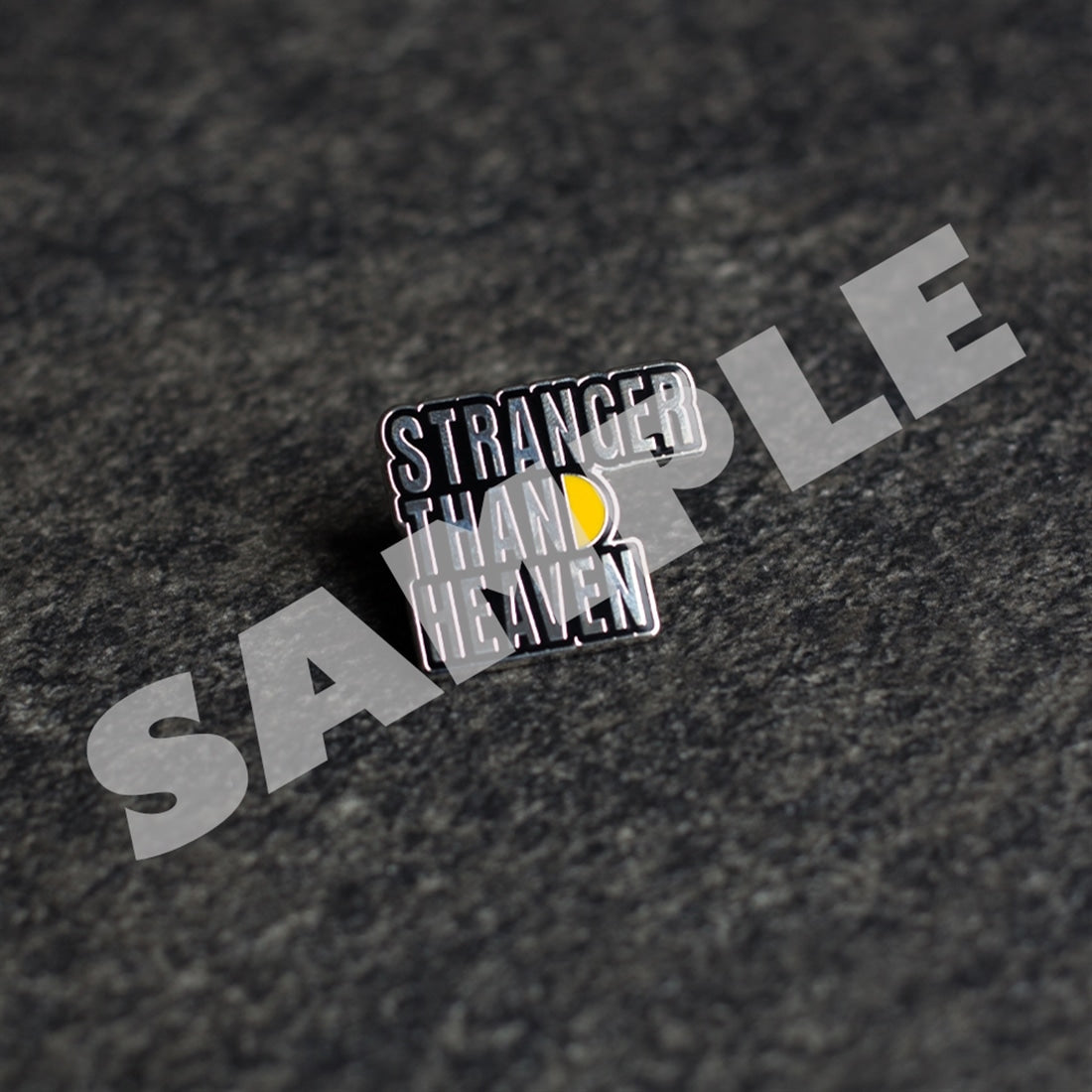STRANGER THAN HEAVEN Logo Pin Badge