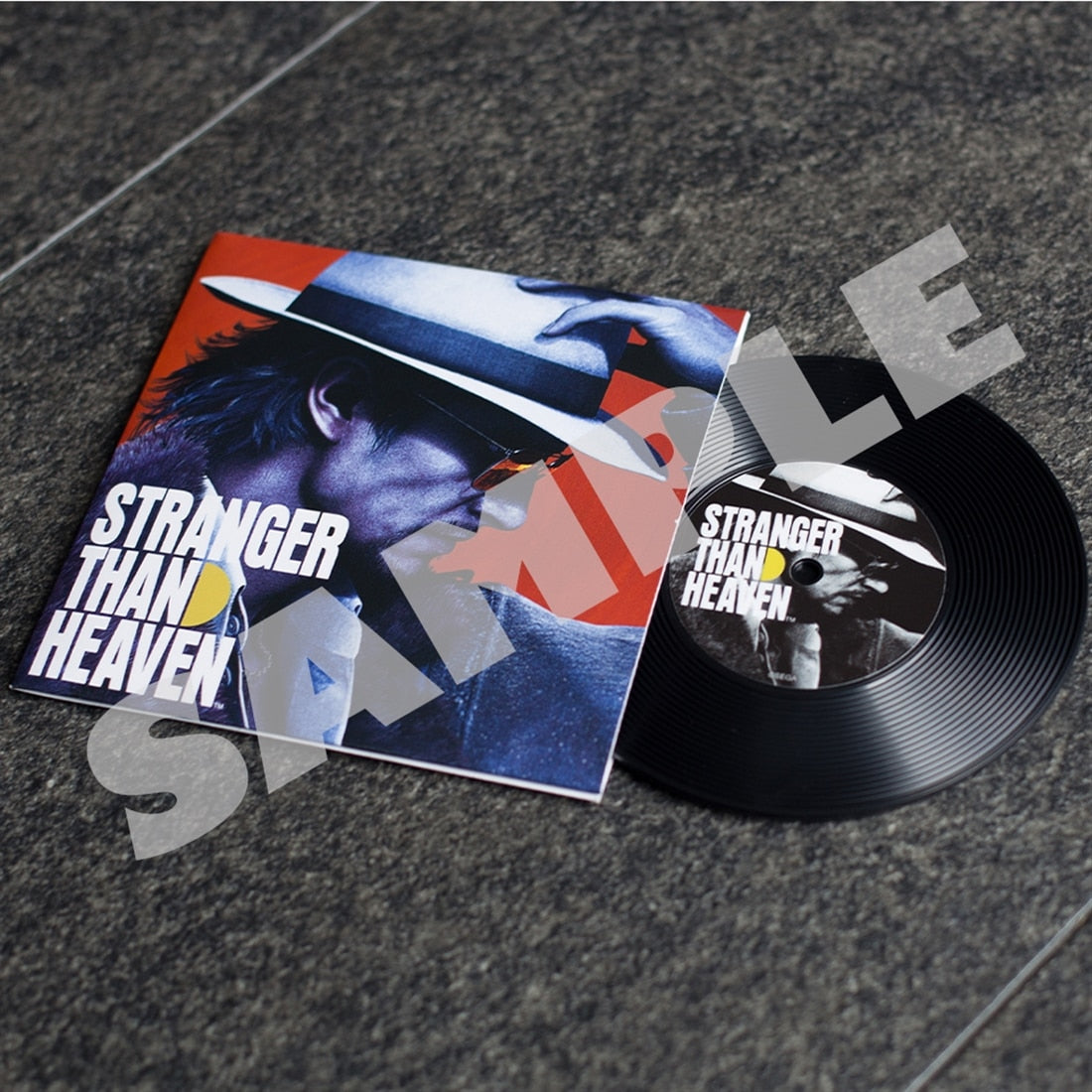 STRANGER THAN HEAVEN Record-Style Coaster
