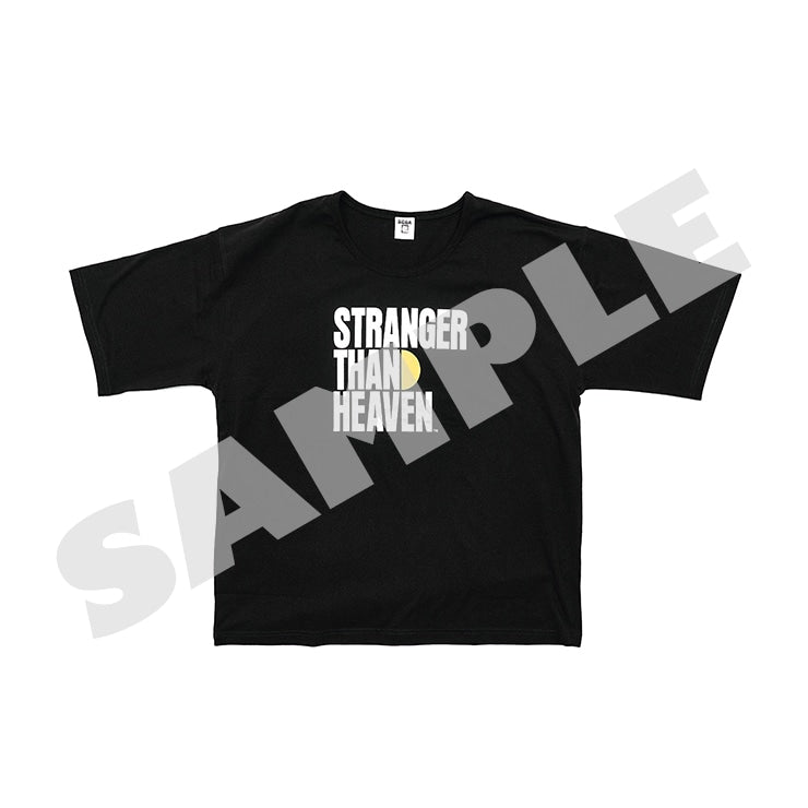STRANGER THAN HEAVEN T-shirt with silver foil logo