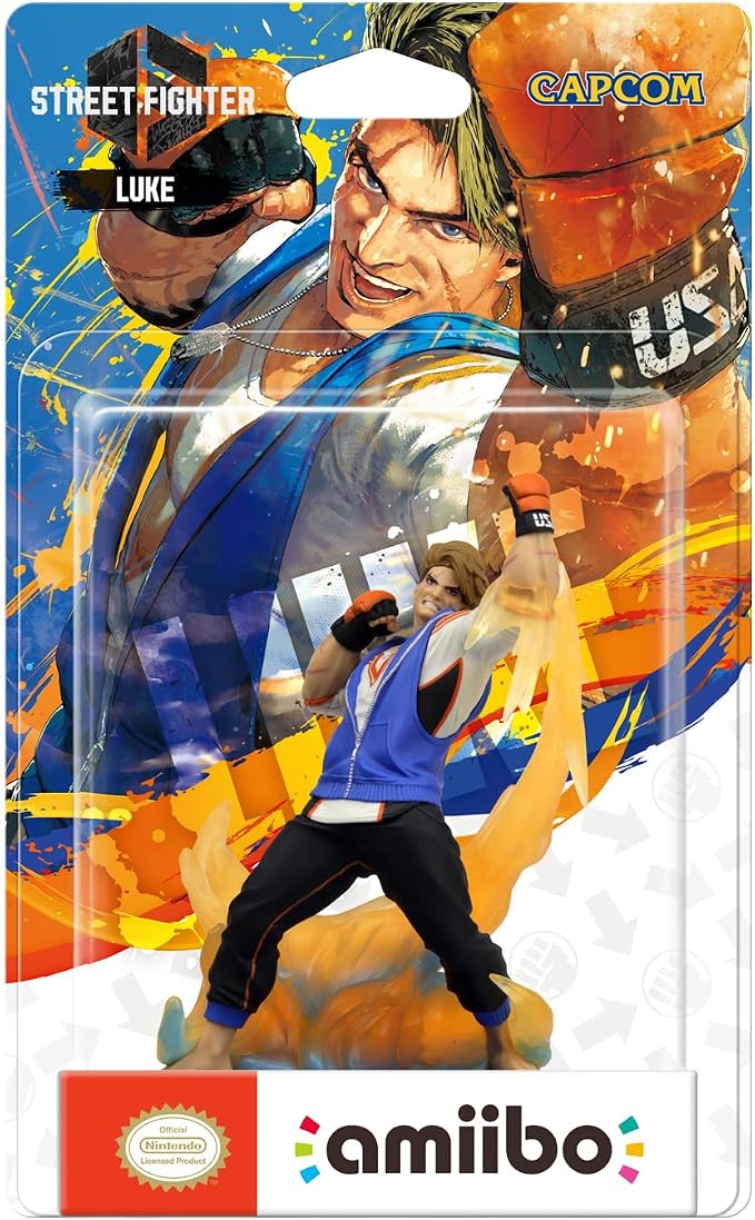 Street Fighter 6 amiibo - Luke, official product gallery image 1