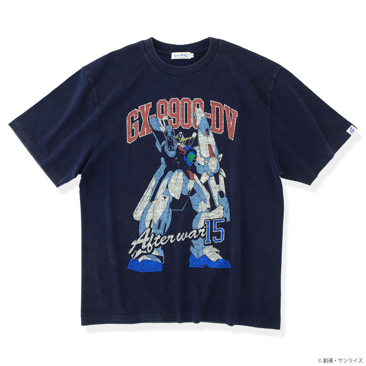 STRICT-G.Fab After War Gundam X - Gundam X Divider Used-Style T-Shirt - official product view 1
