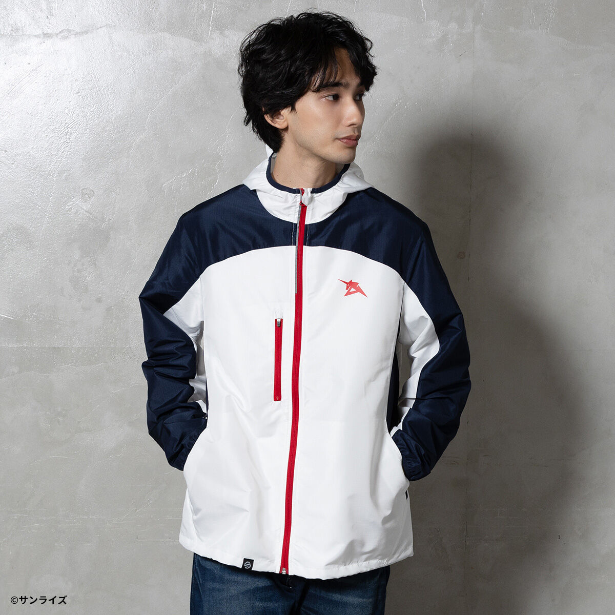 STRICT-G Mobile Suit Gundam Char's Counterattack - Amuro Ray Ripstop Jacket - official product view 6