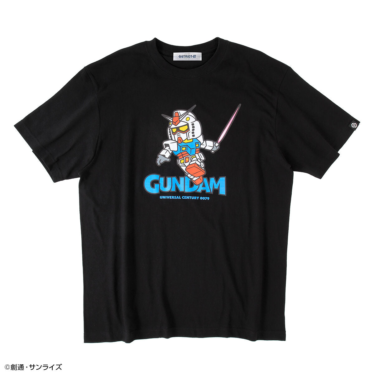 STRICT-G Mobile Suit Gundam - Deformed Gundam T-Shirt - official product view 1