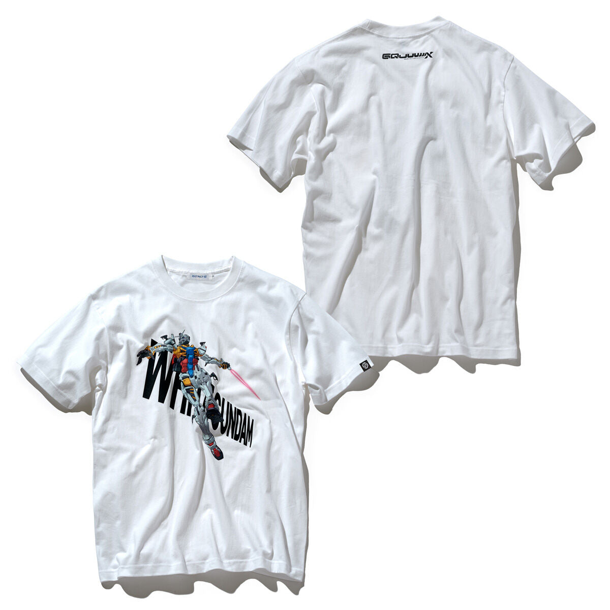 STRICT-G Mobile Suit Gundam GQuuuuuuX - White Gundam T-Shirt - official product view 6