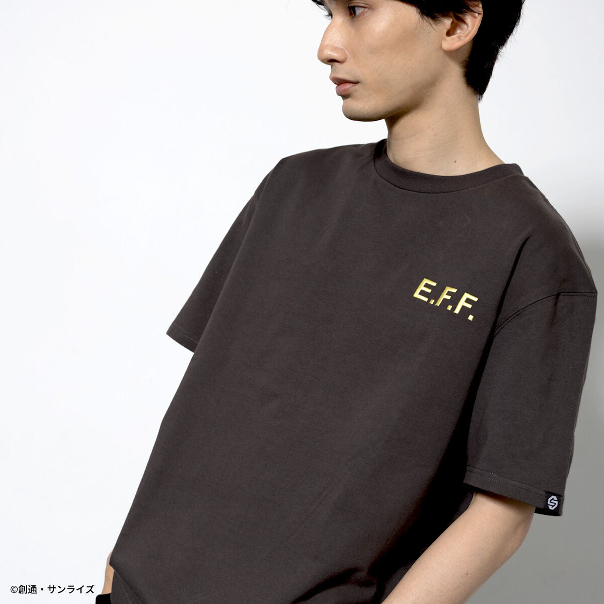 STRICT-G Mobile Suit Gundam Hathaway - Penelope Embroidered T-Shirt - official product view 4