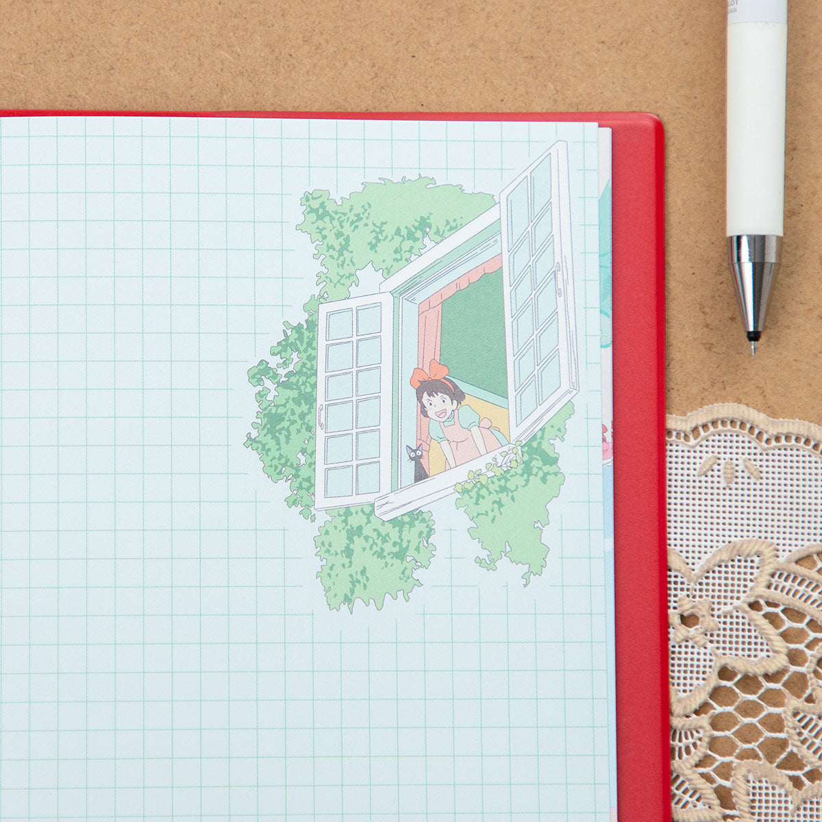 Studio Ghibli 2027 B6 Planners (3 Types) - Kiki's Delivery Service - official view 6
