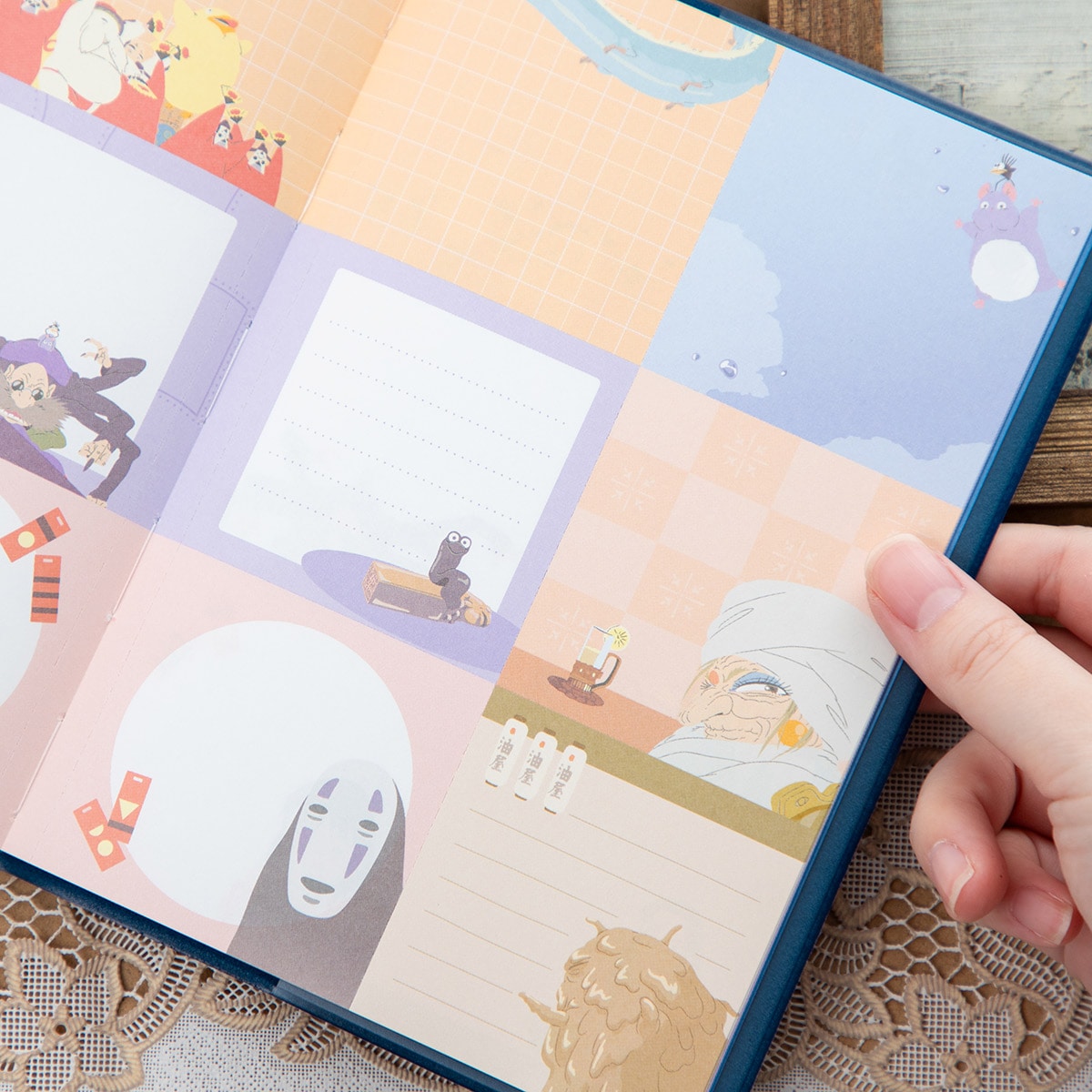 Studio Ghibli 2027 B6 Planners (3 Types) - Spirited Away - official view 24