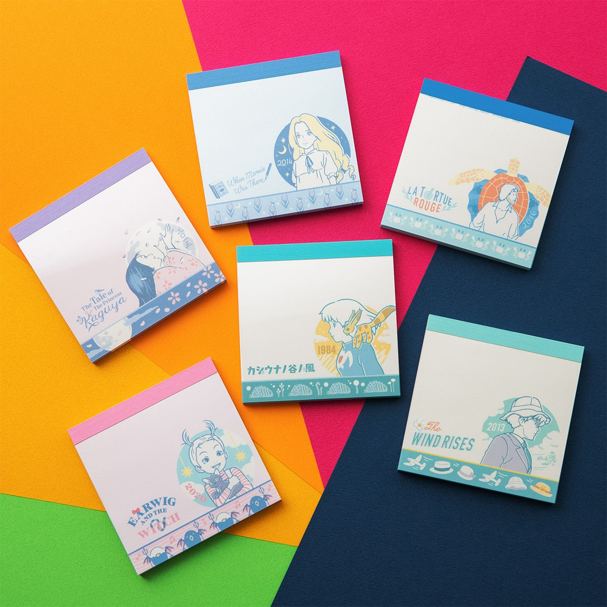 Studio Ghibli - 24 Films Memo Pad Collection, Sealed Box of 24 - RANDOM - official view 13