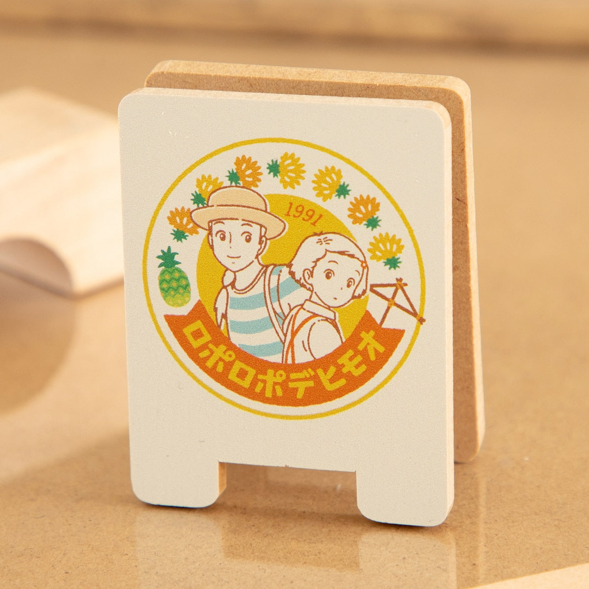 Studio Ghibli - 25 Works Collection Wooden Clips (21 Types) - Only Yesterday - official view 35
