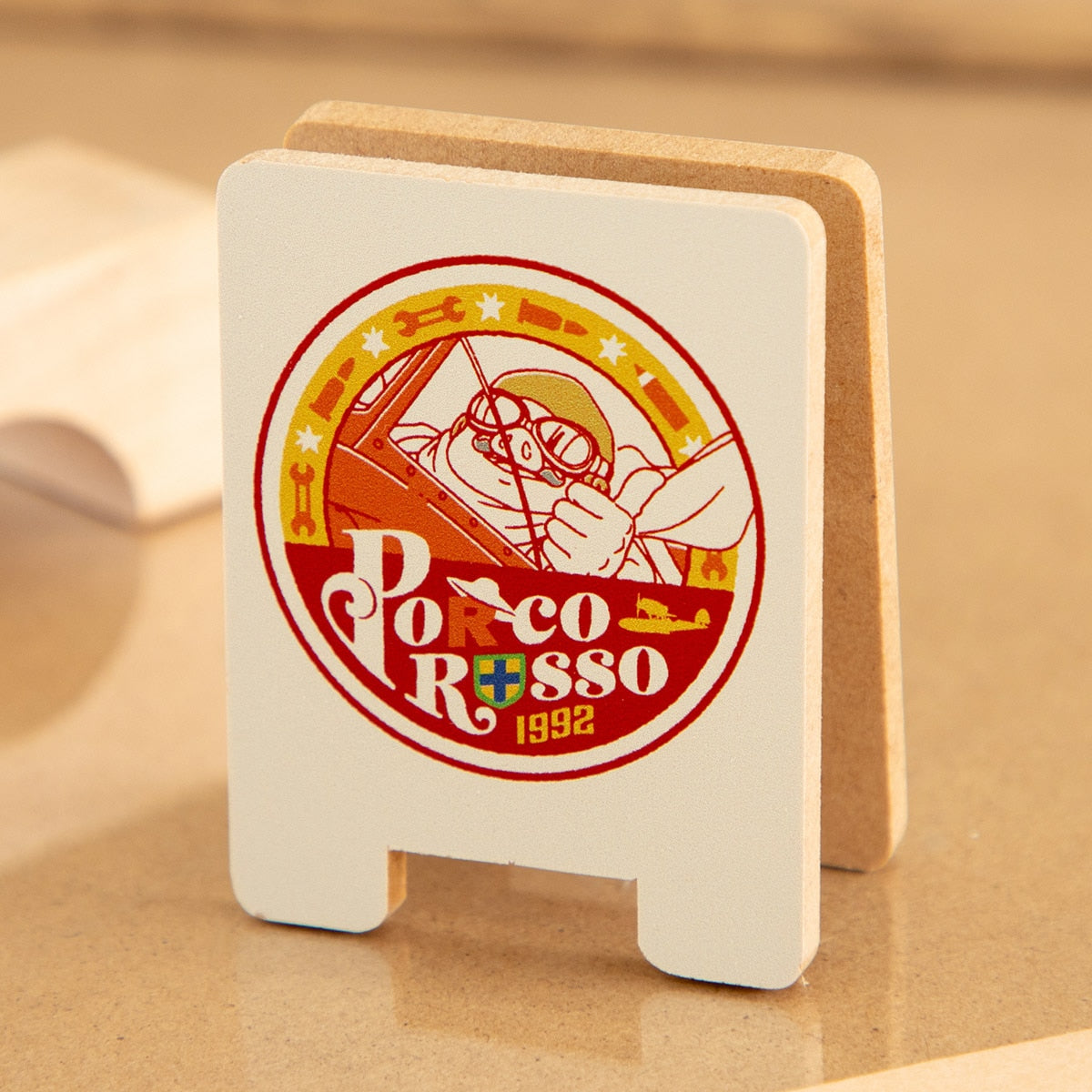 Studio Ghibli - 25 Works Collection Wooden Clips (21 Types) - Porco Rosso - official view 40