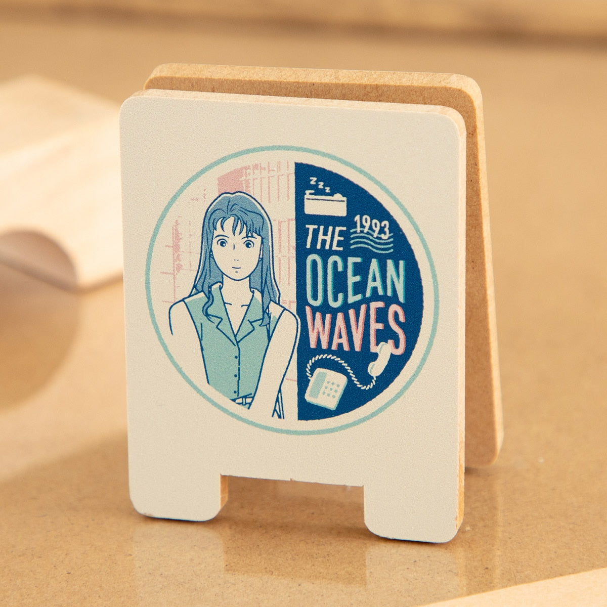 Studio Ghibli - 25 Works Collection Wooden Clips (21 Types) - Ocean Waves - official view 45