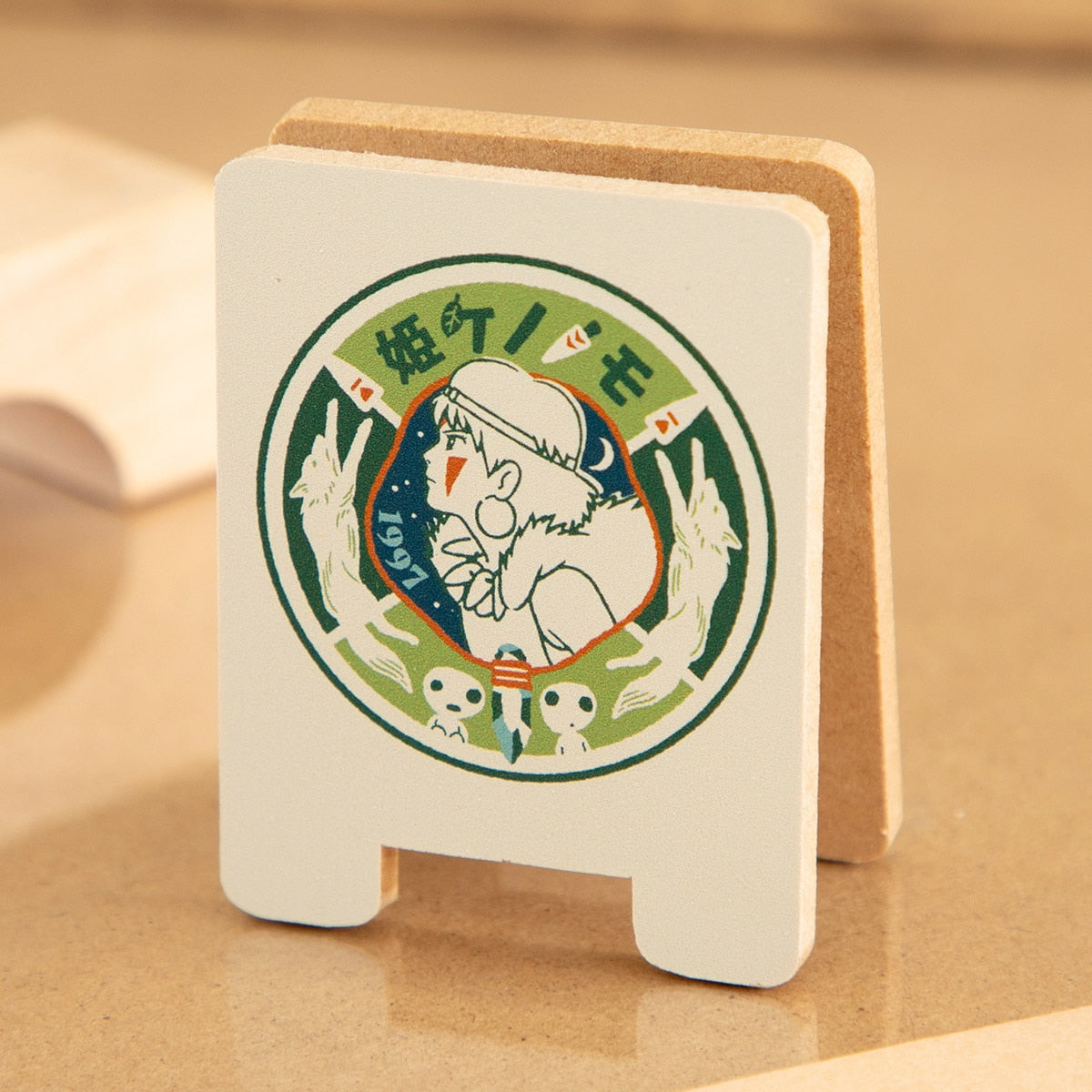 Studio Ghibli - 25 Works Collection Wooden Clips (21 Types) - Princess Mononoke - official view 55