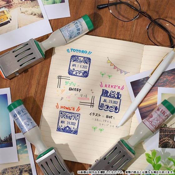 Studio Ghibli Adjustable Date Stamps (2 Types) - Totoro - official view 4