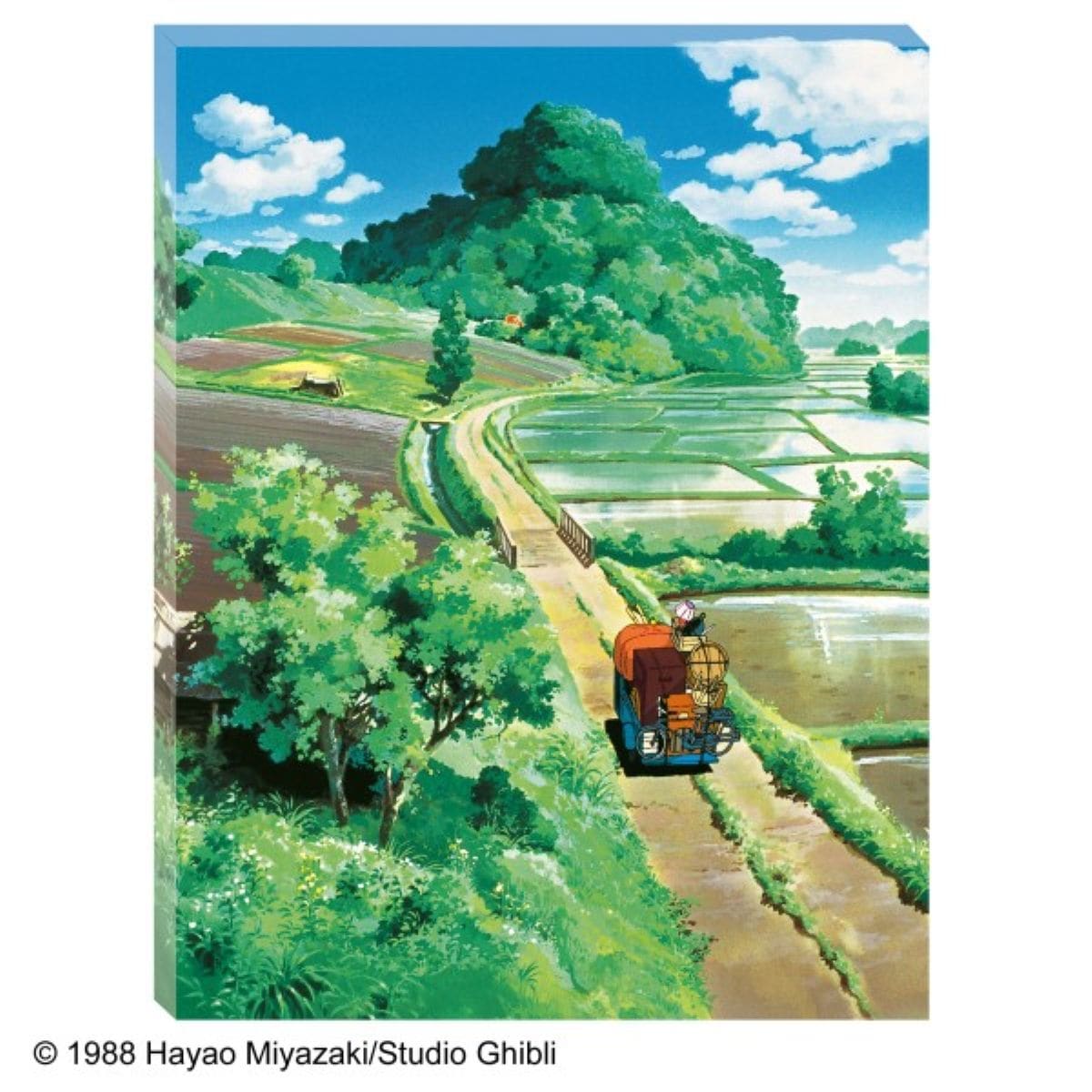 Studio Ghibli - Artboard Jigsaw Puzzles, 366 Pieces (8 Types) - The Kusakabe Family Moves - official view 21