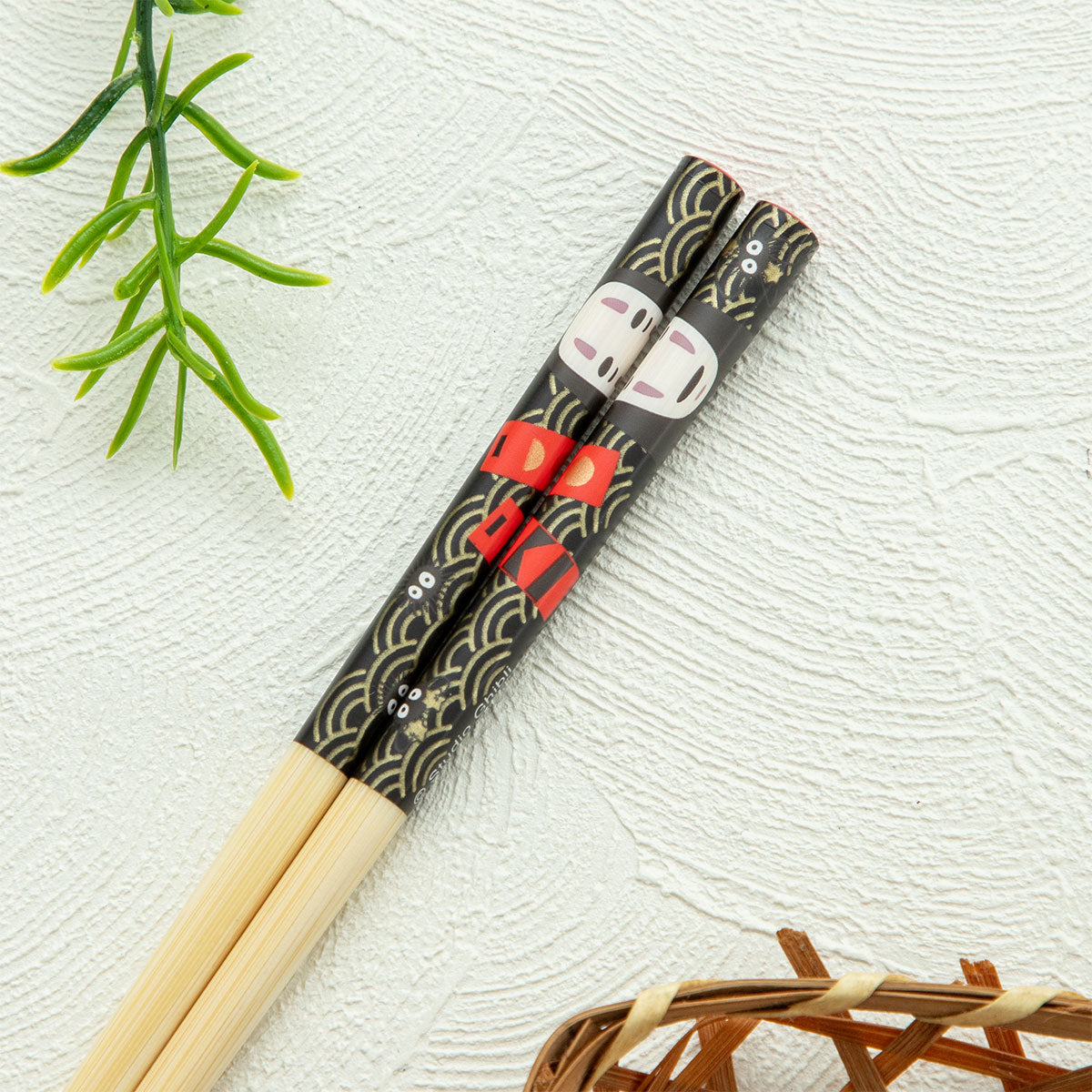 Studio Ghibli Bamboo Chopsticks 21 cm (5 Types) - Spirited Away Japanese Pattern - official view 19