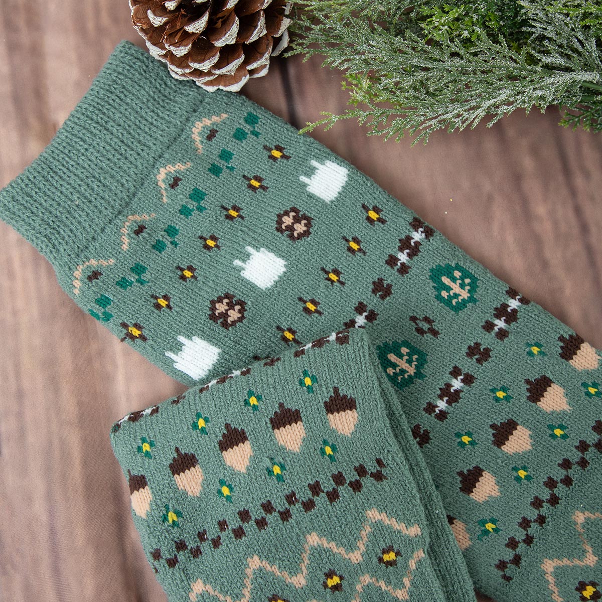 Studio Ghibli - Blanket Socks 22-26 cm (3 Types) - Totoro - official view 3