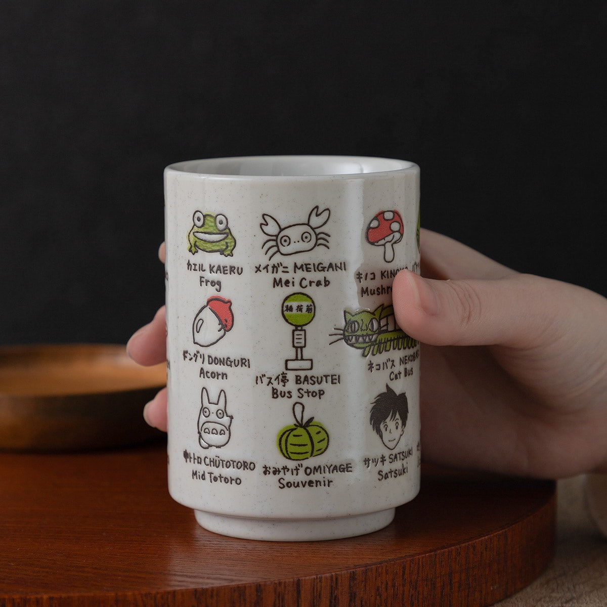 Studio Ghibli - Character Lineup Yunomi Teacups (2 Types) - My Neighbor Totoro - official view 2
