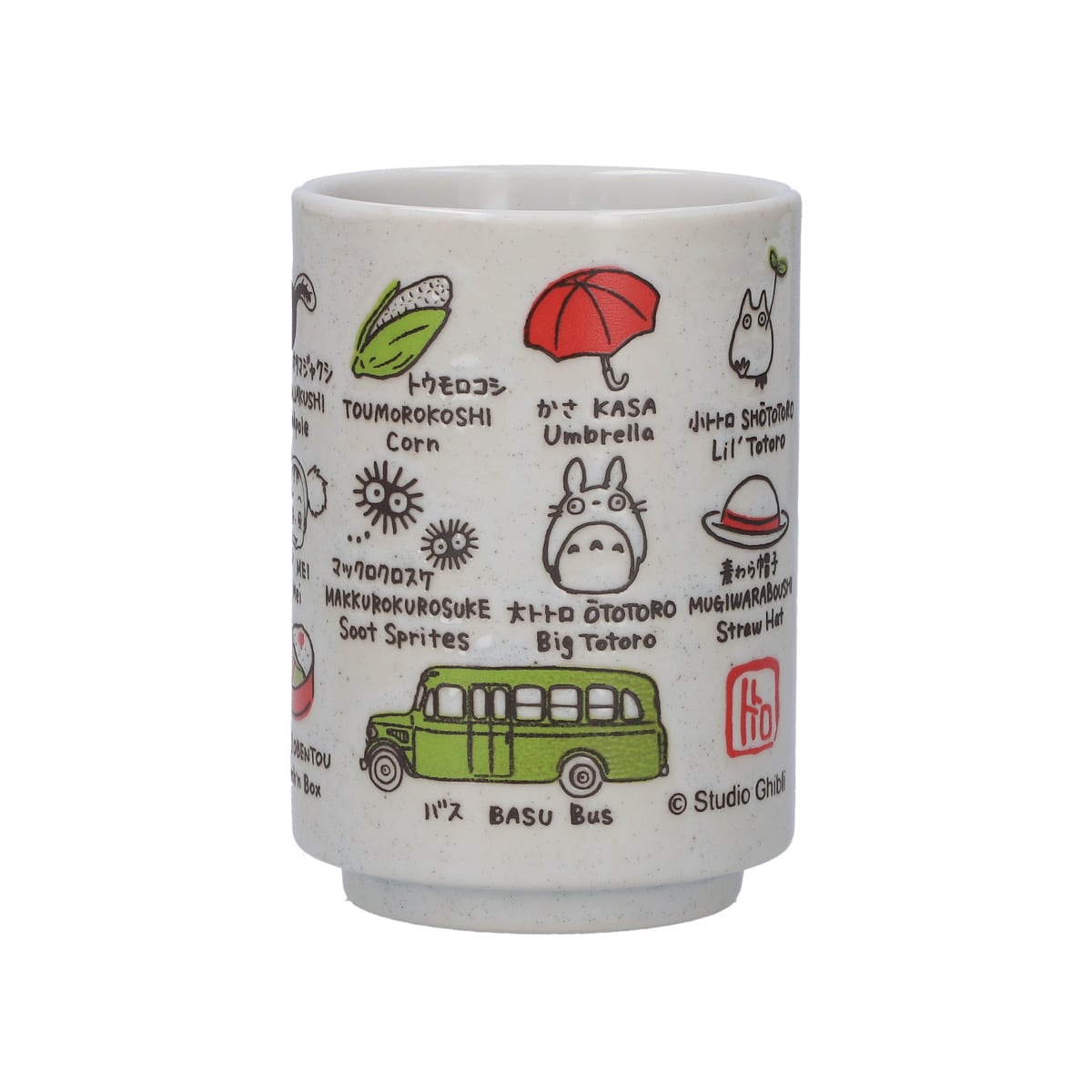 Studio Ghibli - Character Lineup Yunomi Teacups (2 Types) - My Neighbor Totoro - official view 8