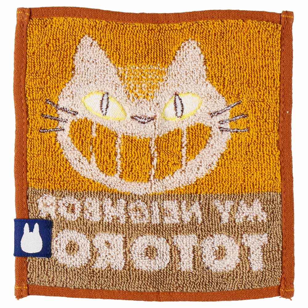 Studio Ghibli 15 cm character mini towel - catbus - official view 3