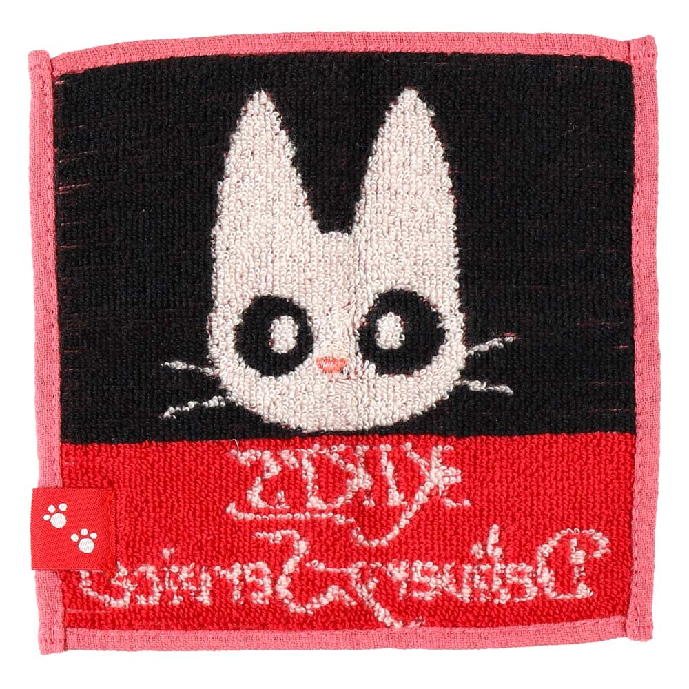 Studio Ghibli 15 cm character mini towel - jiji - official view 3