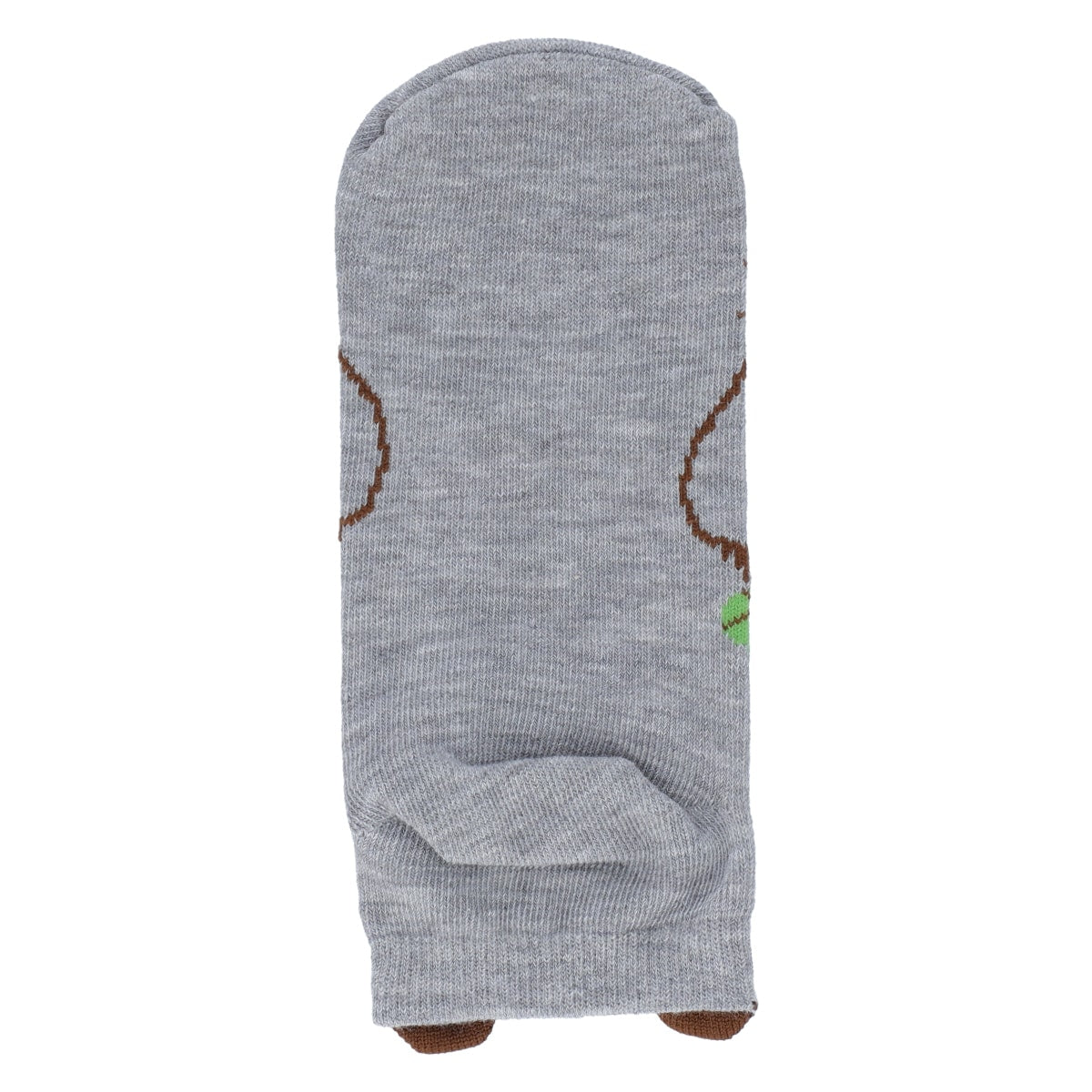 Studio Ghibli Character Puppet Sneaker Socks 23-25 cm (5 Types) - Totoro Grey - official view 2