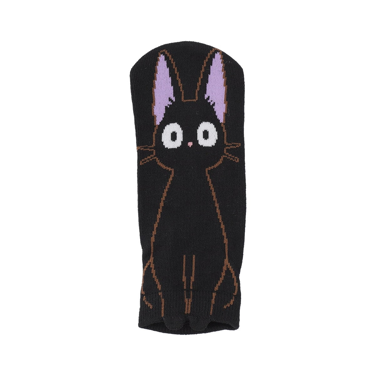 Studio Ghibli Character Puppet Sneaker Socks 23-25 cm (5 Types) - Jiji Black - official view 10