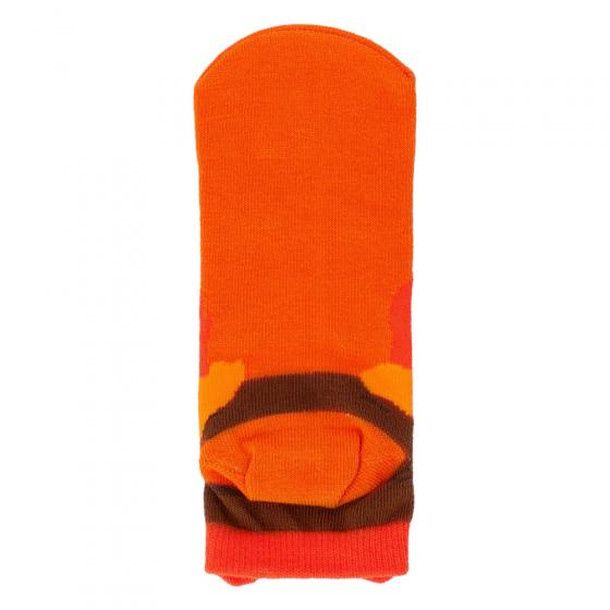 Studio Ghibli Character Puppet Sneaker Socks 23-25 cm (5 Types) - Calcifer Orange - official view 13