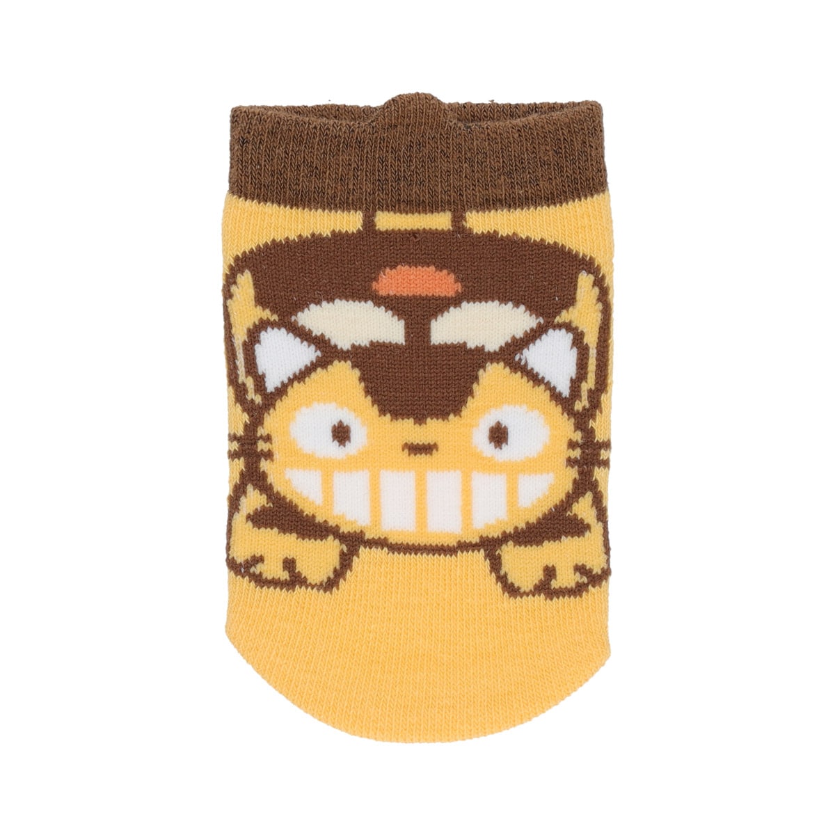 Studio Ghibli Character Puppet Sneaker Socks 9-14 cm (3 Types) - Catbus Orange - official view 7