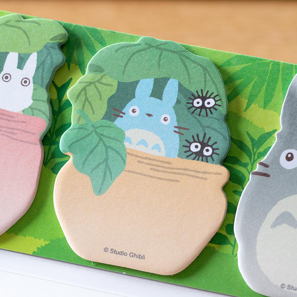 Studio Ghibli - Character Sticky Note Packs (2 Types) - My Neighbor Totoro - official view 2