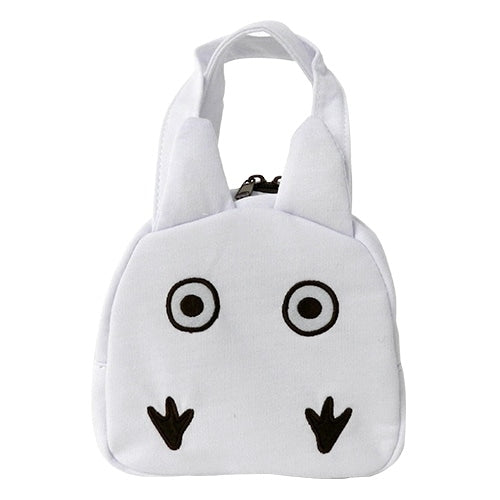 Studio Ghibli - Character Sweat Fabric Die-Cut Bags (5 Types) - White Totoro - official view 15