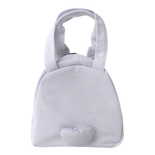 Studio Ghibli - Character Sweat Fabric Die-Cut Bags (5 Types) - White Totoro - official view 18