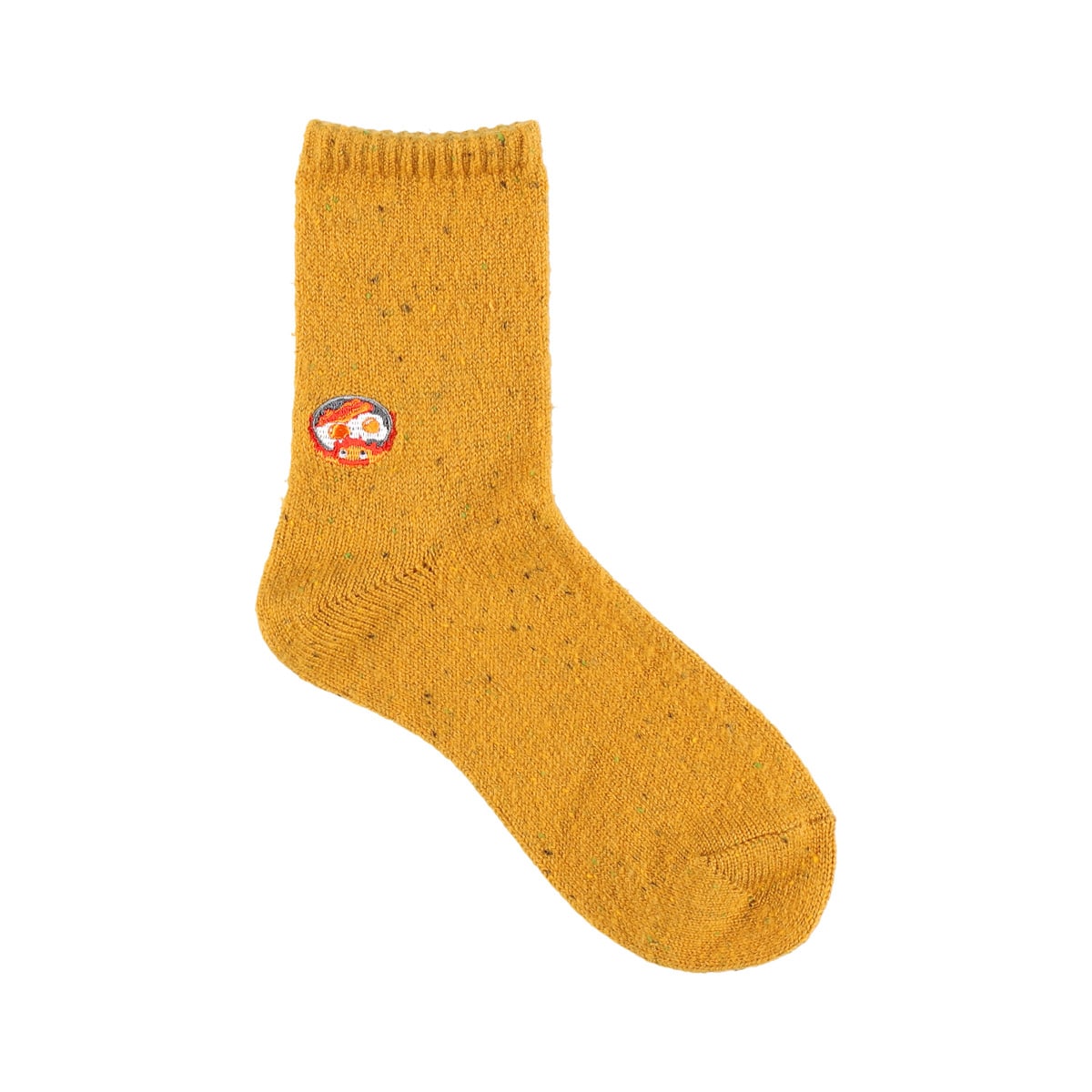 Studio Ghibli - Colour-Flecked Crew Socks 23-25 cm (4 Types) - Calcifer - official view 9